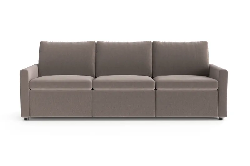 Barsele 3-personers Elektrisk Reclinersofa, Brun