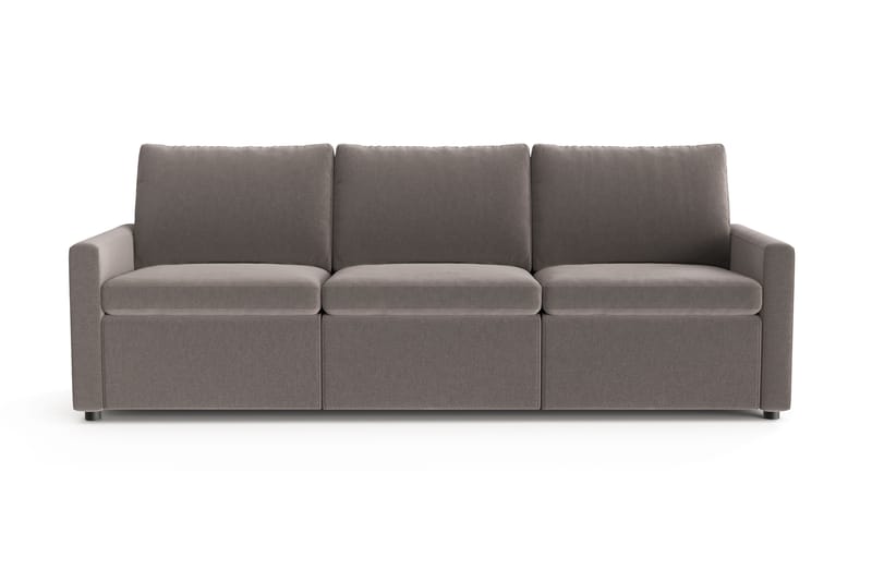 Barsele 3-personers Reclinersofa - Brun - Møbler - Sofaer - Recliner sofaer - 3 personers biograsofa & reclinersofa