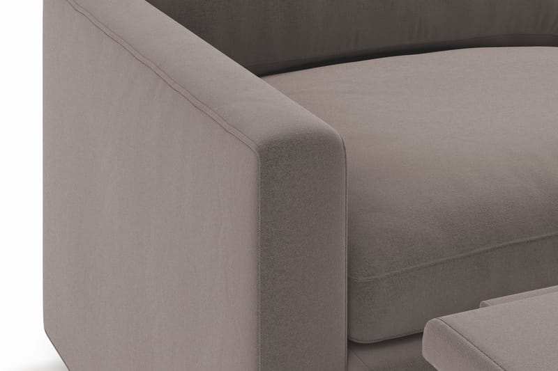 Barsele 3-personers Elektrisk Reclinersofa - Brun - Møbler - Sofaer - Recliner sofaer - 3 personers biograsofa & reclinersofa