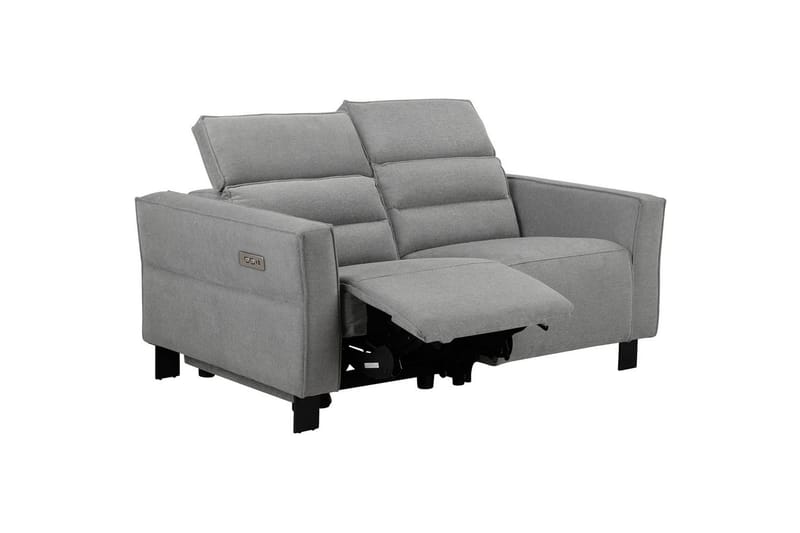 Carpari Reclinersofa 2-sæder - Grå - Møbler - Sofaer - Recliner sofaer - 2 personers biografsofa & reclinersofa