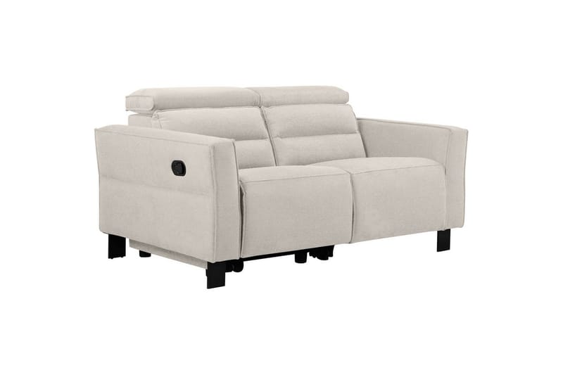 Carpari Reclinersofa 2-sæder - Hvid - Møbler - Sofaer - Recliner sofaer - 2 personers biografsofa & reclinersofa