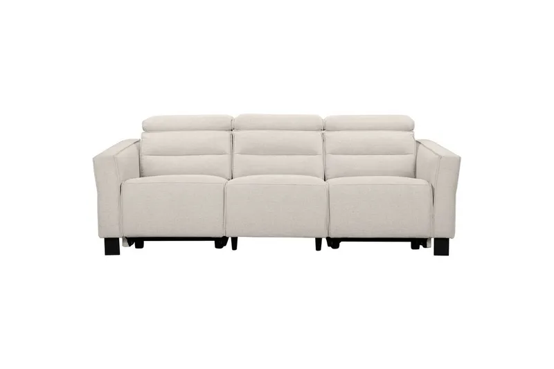 Carpari Reclinersofa 3-sæder, Hvid