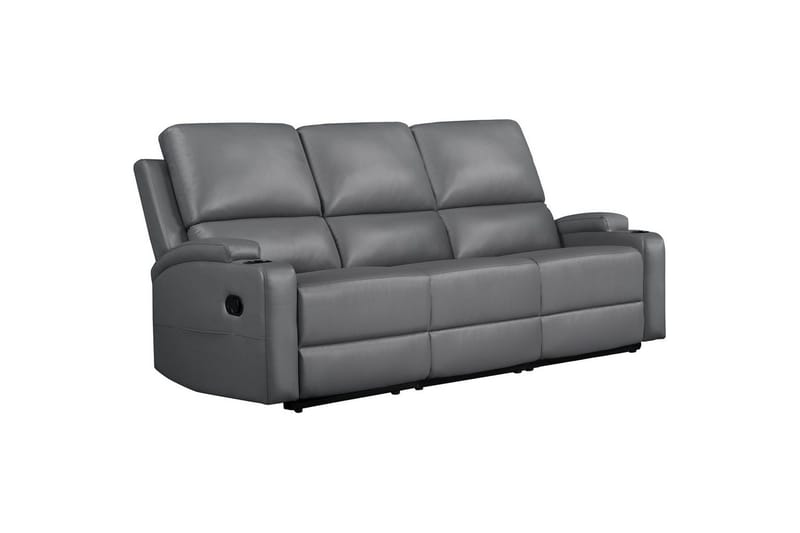 Dallas Reclinersofa 3-sæder - Grå - Møbler - Sofaer - Recliner sofaer