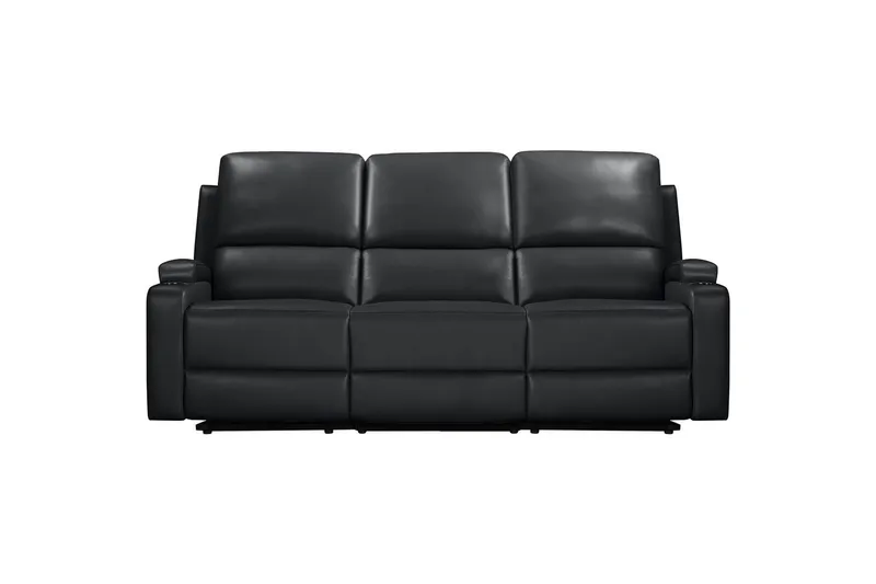 Dallas Reclinersofa 3-sæder - Sort - Møbler - Sofaer - Recliner sofaer - 3 personers biograsofa & reclinersofa