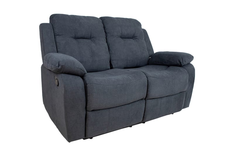 Dixon Reclinersofa 155x95x102 cm Mørkegrå - 2 personers biografsofa & reclinersofa - Recliner sofaer - 2 personers sofa
