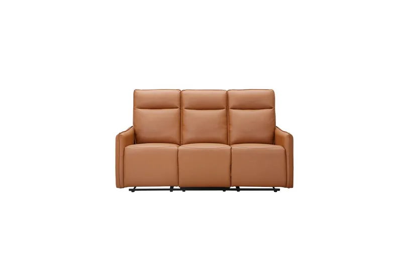 Lugo Recliner Sofa 3-sæders - Brun - Møbler - Sofaer - Recliner sofaer - 3 personers biograsofa & reclinersofa