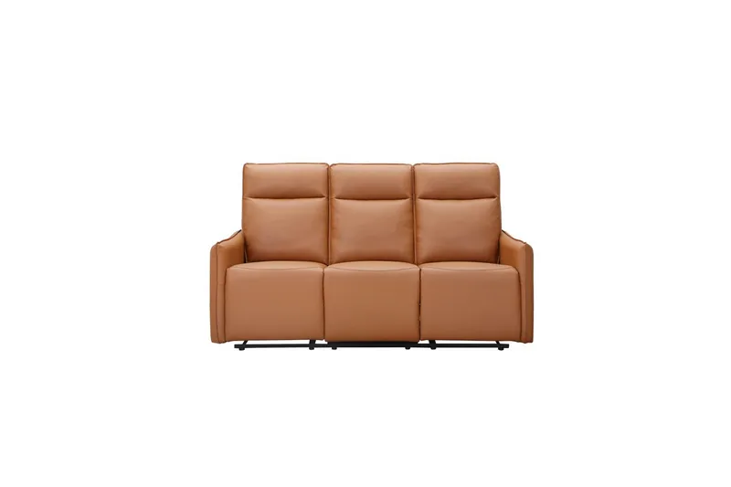 Lugo Recliner Sofa 3-sæders, Brun