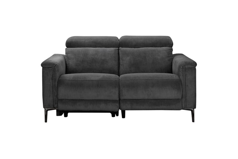 Lund Reclinersofa 2-sæder - Grå - Møbler - Sofaer - Recliner sofaer - 2 personers biografsofa & reclinersofa