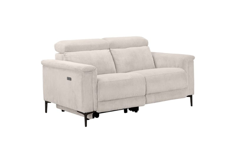 Lund Reclinersofa 2-sæder - Hvid - Møbler - Sofaer - Recliner sofaer - 2 personers biografsofa & reclinersofa