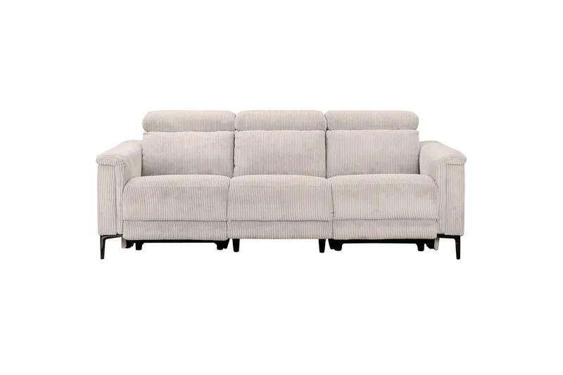 Lund Reclinersofa 3-sæder, Hvid