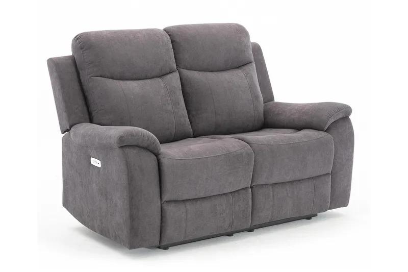 Milo Sofa 2-pers - Grå - Møbler - Sofaer - Recliner sofaer - 2 personers biografsofa & reclinersofa