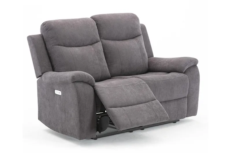 Milo Sofa 2-pers - Grå - Møbler - Sofaer - Recliner sofaer - 2 personers biografsofa & reclinersofa