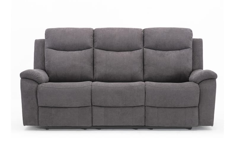 Milo Sofa 3-pers - Grå - 3 personers sofa - 3 personers biograsofa & reclinersofa - Recliner sofaer