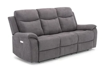 Milo Sofa 3-pers - Grå - Møbler - Sofaer - Recliner sofaer