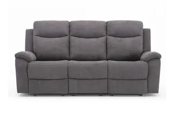 Milo Sofa 3-pers - Grå - Møbler - Sofaer - Recliner sofaer