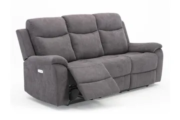 Milo Sofa 3-pers - Grå - Møbler - Sofaer - Recliner sofaer