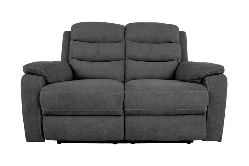 Mimi Hvilesofa 2-personers 153x93xk102 cm Grå - 2 personers biografsofa & reclinersofa - Recliner sofaer - 2 personers sofa