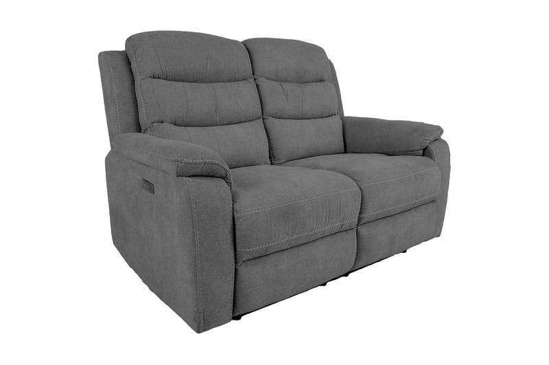 Mimi Hvilesofa 2-personers 153x93xk102 cm Grå - 2 personers biografsofa & reclinersofa - Recliner sofaer - 2 personers sofa