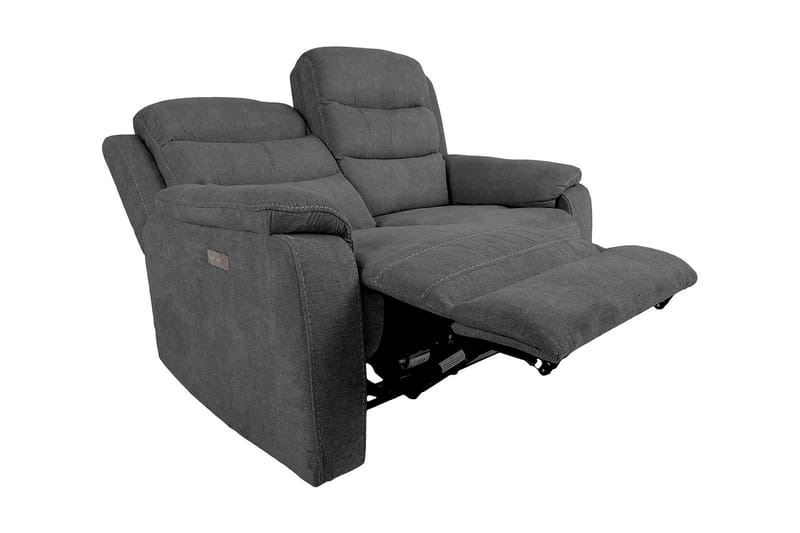 Mimi Hvilesofa 2-personers 153x93xk102 cm Grå - 2 personers biografsofa & reclinersofa - Recliner sofaer - 2 personers sofa