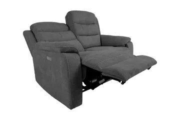 Mimi Hvilesofa 2-personers 153x93xk102 cm Grå - Møbler - Sofaer - Recliner sofaer - 2 personers biografsofa & reclinersofa