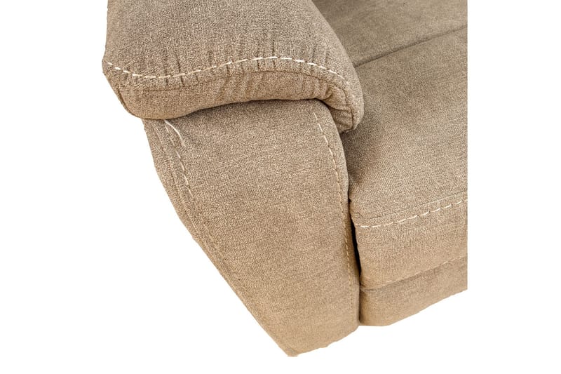 Mimi Hvilesofa 2-personers 153x93x102 cm Lysegrå Bøg - Møbler - Sofaer - Recliner sofaer - 2 personers biografsofa & reclinersofa