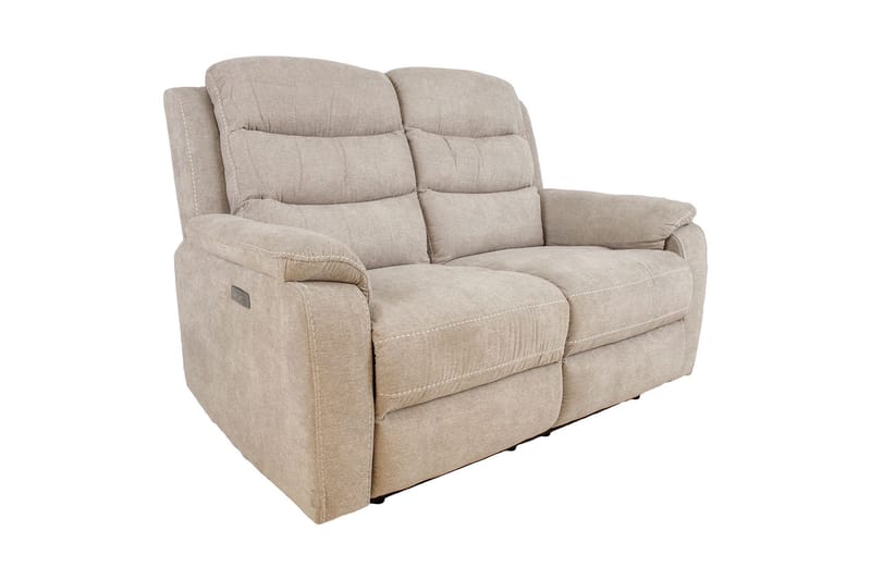 Mimi Hvilesofa 2-personers 153x93x102 cm Lysegrå Bøg - Møbler - Sofaer - Recliner sofaer - 2 personers biografsofa & reclinersofa