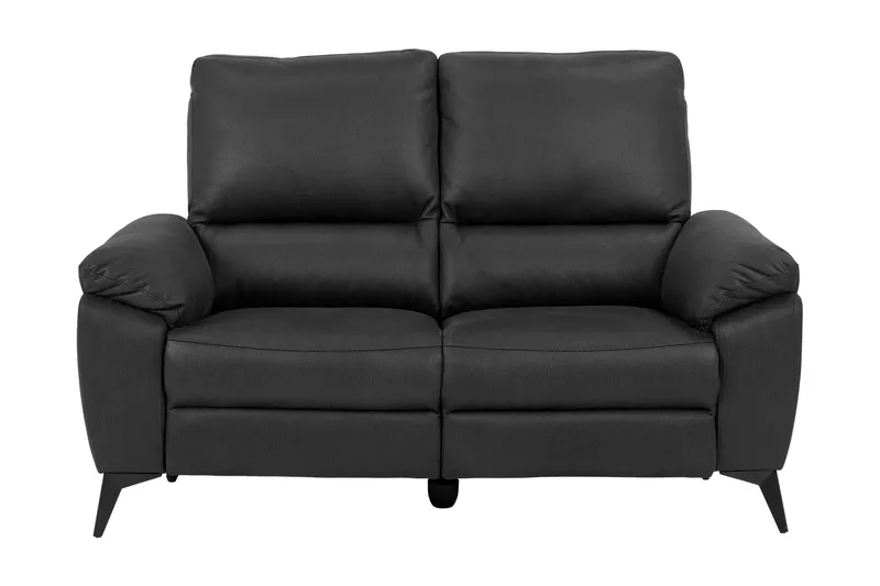 Ranas 2-Pers. Hjørnereclinersofa Elektrisk, Grå/Sort