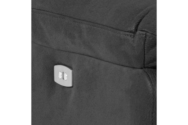 Ranas 2-Pers. Hjørnereclinersofa Elektrisk - Grå/Sort - Møbler - Sofaer - Recliner sofaer