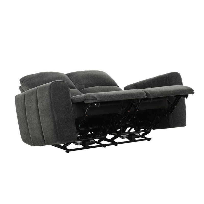 Reclinersofa Ödmark 2-personers med elektrisk mekanisme - grå - Møbler - Sofaer - Recliner sofaer - 2 personers biografsofa & reclinersofa