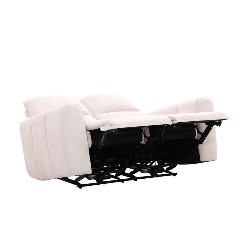 Reclinersofa Ödmark 2-personers med elektrisk mekanisme - lys beige - Møbler - Sofaer - Recliner sofaer - 2 personers biografsofa & reclinersofa