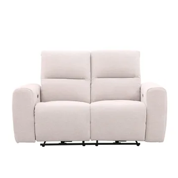 Reclinersofa Ödmark 2-personers med elektrisk mekanisme - lys beige - Møbler - Sofaer - Recliner sofaer - 2 personers biografsofa & reclinersofa
