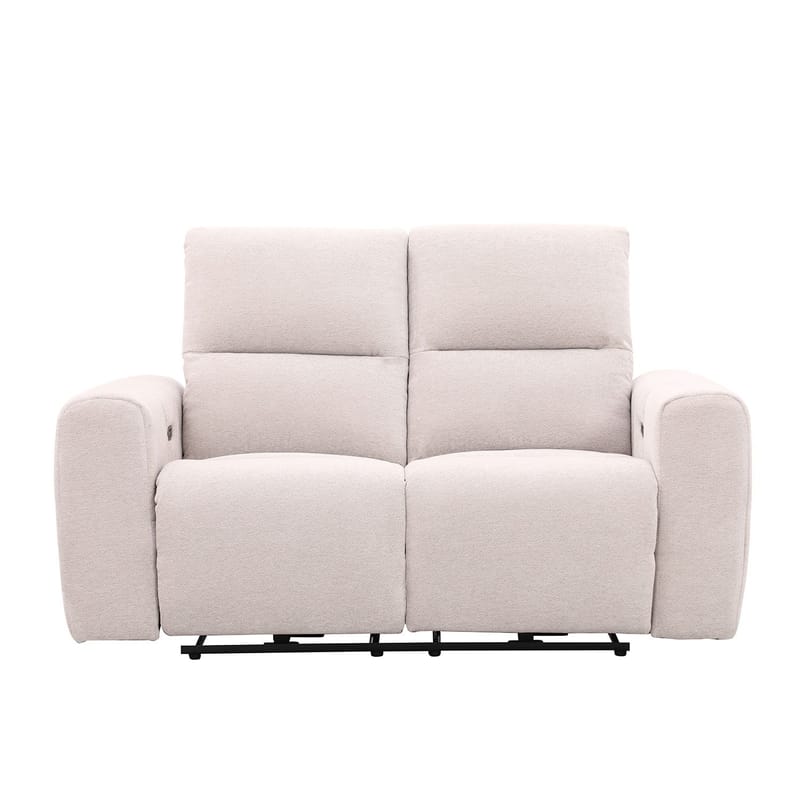 Reclinersofa Ödmark 2-personers med elektrisk mekanisme - lys beige - Møbler - Sofaer - Recliner sofaer - 2 personers biografsofa & reclinersofa