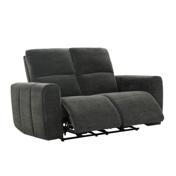 Reclinersofa Ödmark 2-personers med elektrisk mekanisme - grå - Møbler - Sofaer - Recliner sofaer - 2 personers biografsofa & reclinersofa