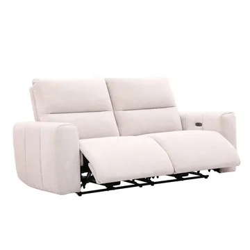 Reclinersofa Ödmark 3-personers med elektrisk mekanisme - lys beige - Møbler - Sofaer - Recliner sofaer - 3 personers biograsofa & reclinersofa