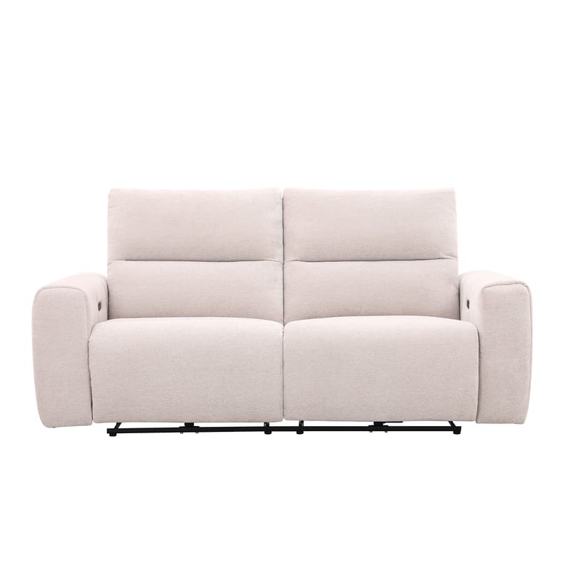 Reclinersofa Ödmark 3-personers med elektrisk mekanisme - lys beige - Møbler - Sofaer - Recliner sofaer - 3 personers biograsofa & reclinersofa
