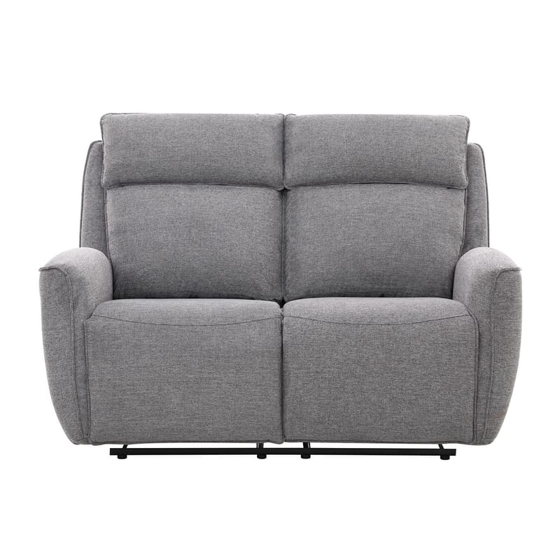 Reclinersofa Östvik 2-personers med manuel mekanisme - grå - Møbler - Sofaer - Recliner sofaer - 2 personers biografsofa & reclinersofa