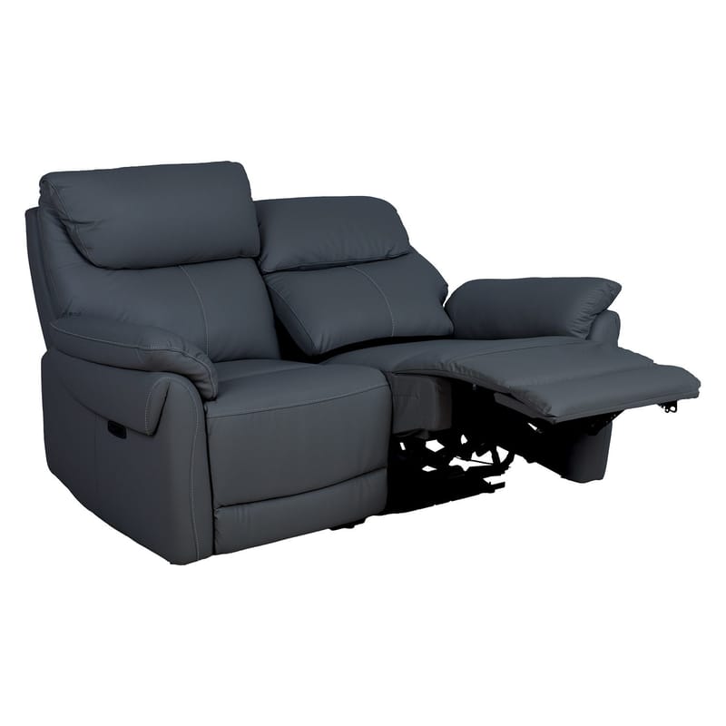 Reclinersofa Dalsor 2-personers med elektrisk mekanisme - Mørkegrå - Møbler - Sofaer - Recliner sofaer - 2 personers biografsofa & reclinersofa