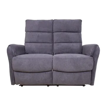 Reclinersofa Dalsor 2-personers med elektrisk mekanisme - Grå - Møbler - Sofaer - Recliner sofaer - 2 personers biografsofa & reclinersofa