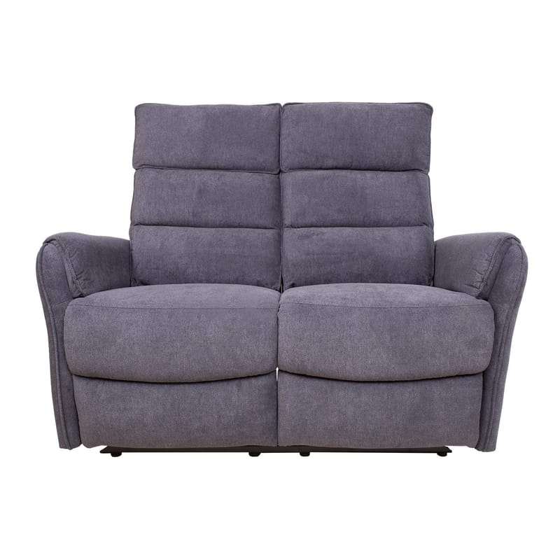 Reclinersofa Dalsor 2-personers med elektrisk mekanisme - Grå - Møbler - Sofaer - Recliner sofaer - 2 personers biografsofa & reclinersofa