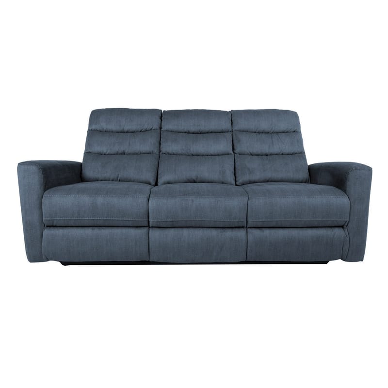 Reclinersofa Darvi 3-personers med elektrisk mekanisme - blå - Møbler - Sofaer - Recliner sofaer - 3 personers biograsofa & reclinersofa