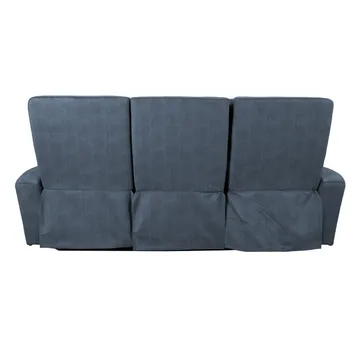 Reclinersofa Darvi 3-personers med elektrisk mekanisme - blå - Møbler - Sofaer - Recliner sofaer - 3 personers biograsofa & reclinersofa