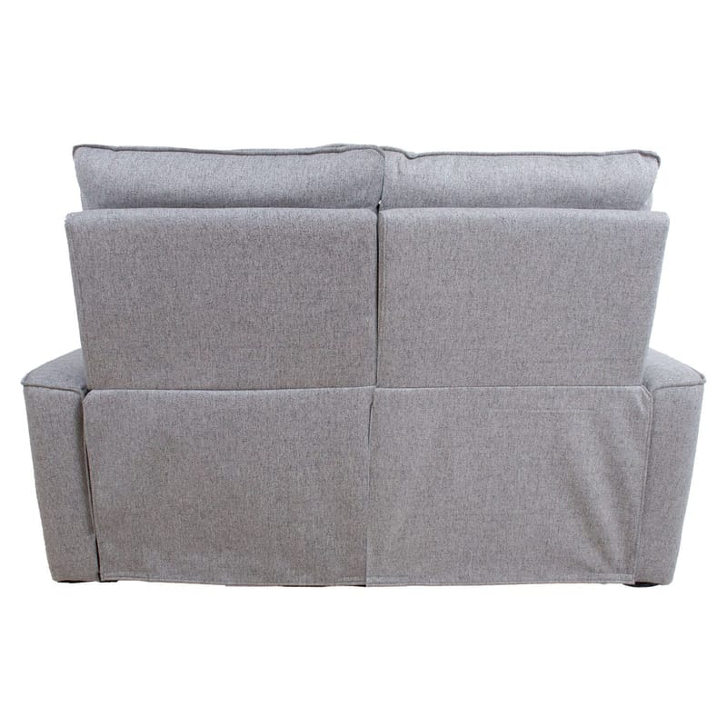 Reclinersofa Fjolna 2-personers med manuel mekanisme - grå - Møbler - Sofaer - Recliner sofaer - 2 personers biografsofa & reclinersofa