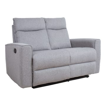 Reclinersofa Fjolna 2-personers med manuel mekanisme - grå - Møbler - Sofaer - Recliner sofaer - 2 personers biografsofa & reclinersofa