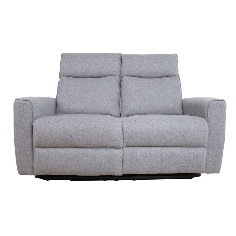Reclinersofa Fjolna 2-personers med manuel mekanisme - grå - Møbler - Sofaer - Recliner sofaer - 2 personers biografsofa & reclinersofa