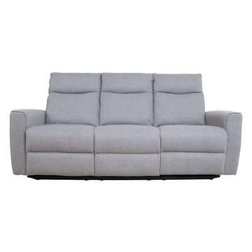 Reclinersofa Fjolna 3-personers med manuel mekanisme - grå - Møbler - Sofaer - Recliner sofaer - 3 personers biograsofa & reclinersofa