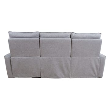 Reclinersofa Fjolna 3-personers med manuel mekanisme - grå - Møbler - Sofaer - Recliner sofaer - 3 personers biograsofa & reclinersofa