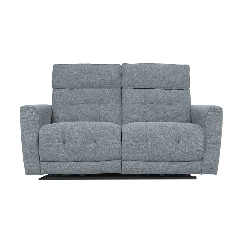 Reclinersofa Glendor 2-personers med elektrisk mekanisme - Blågrå - Møbler - Sofaer - Recliner sofaer - 2 personers biografsofa & reclinersofa