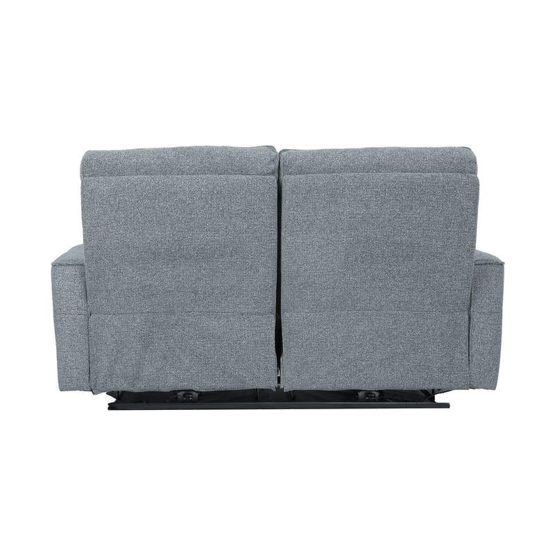 Reclinersofa Glendor 2-personers med elektrisk mekanisme - Blågrå - Møbler - Sofaer - Recliner sofaer - 2 personers biografsofa & reclinersofa