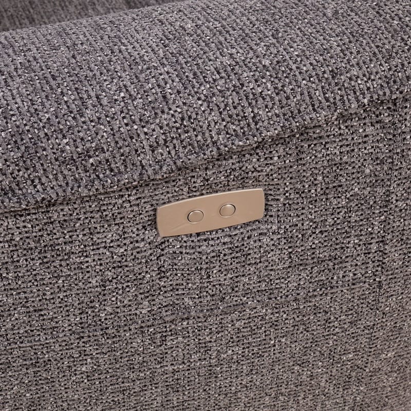 Reclinersofa Glendor - grå - Møbler - Sofaer - Recliner sofaer - 2 personers biografsofa & reclinersofa