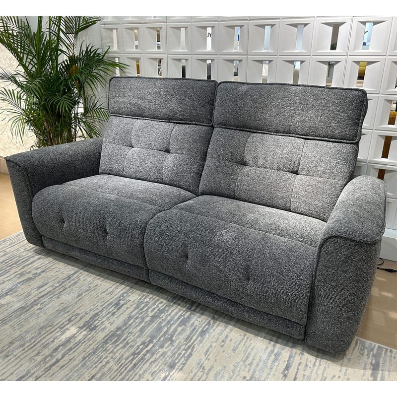 Reclinersofa Glendor - grå - Møbler - Sofaer - Recliner sofaer - 2 personers biografsofa & reclinersofa